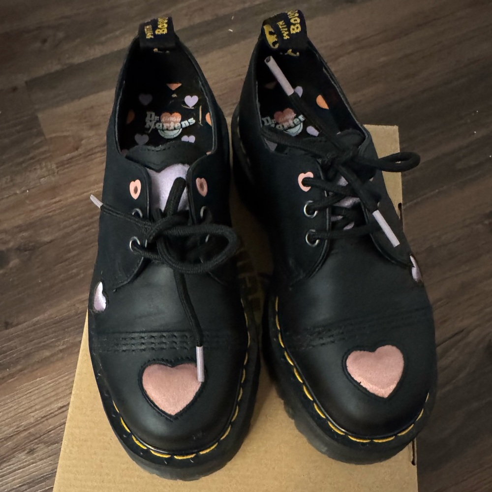 Like New Dr Marten 1461 Platform Oxfords